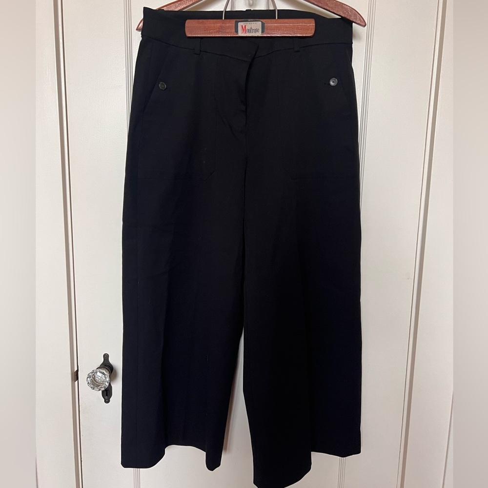 J. Crew cropped wide leg pants